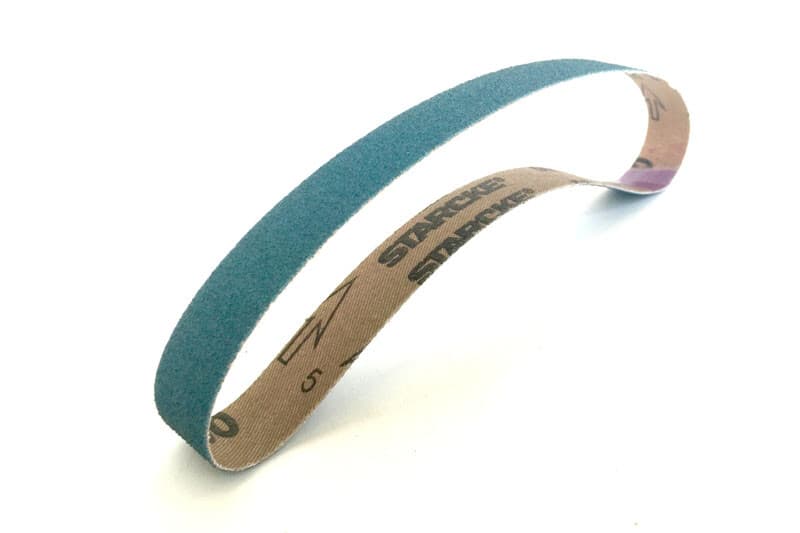 3/4 X 20-1/2 Zirconia Cloth Narrow Sander Belts (16 Pack, 80 Grit) 3