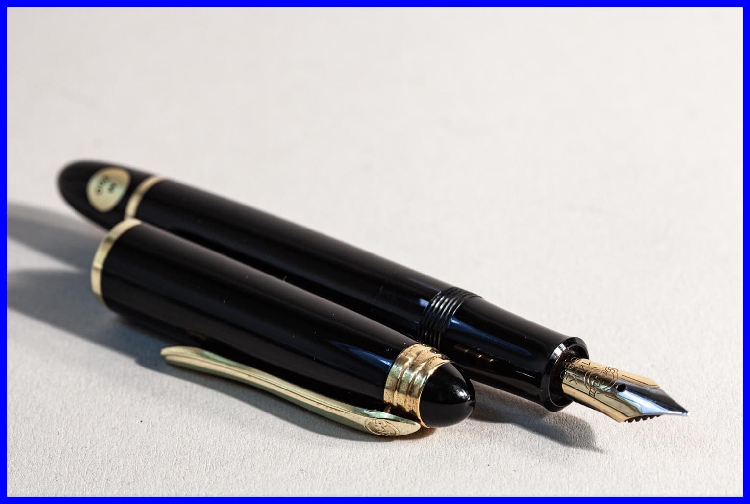 1950s Geha 760 Standard Piston Filler Reservoir Tank with Medium 14K Gold Nib