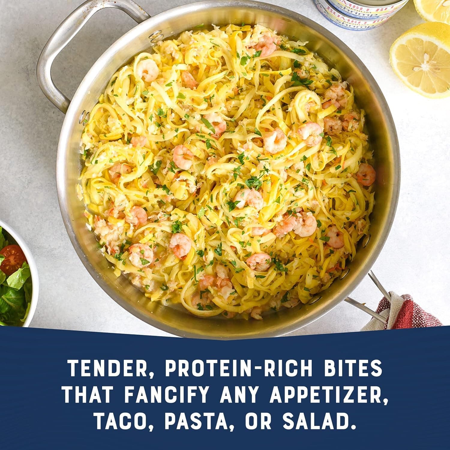 Bumble Bee Tiny Canned Shrimp - Shrimp in Water, Cooked, Peeled, Deveined... 3