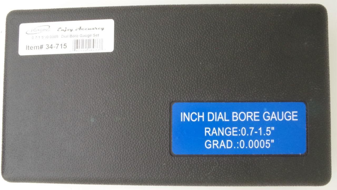 Gaging dial bore gage gauge .7-1.5" motor/engine cylinder hole measuring .0005" 4