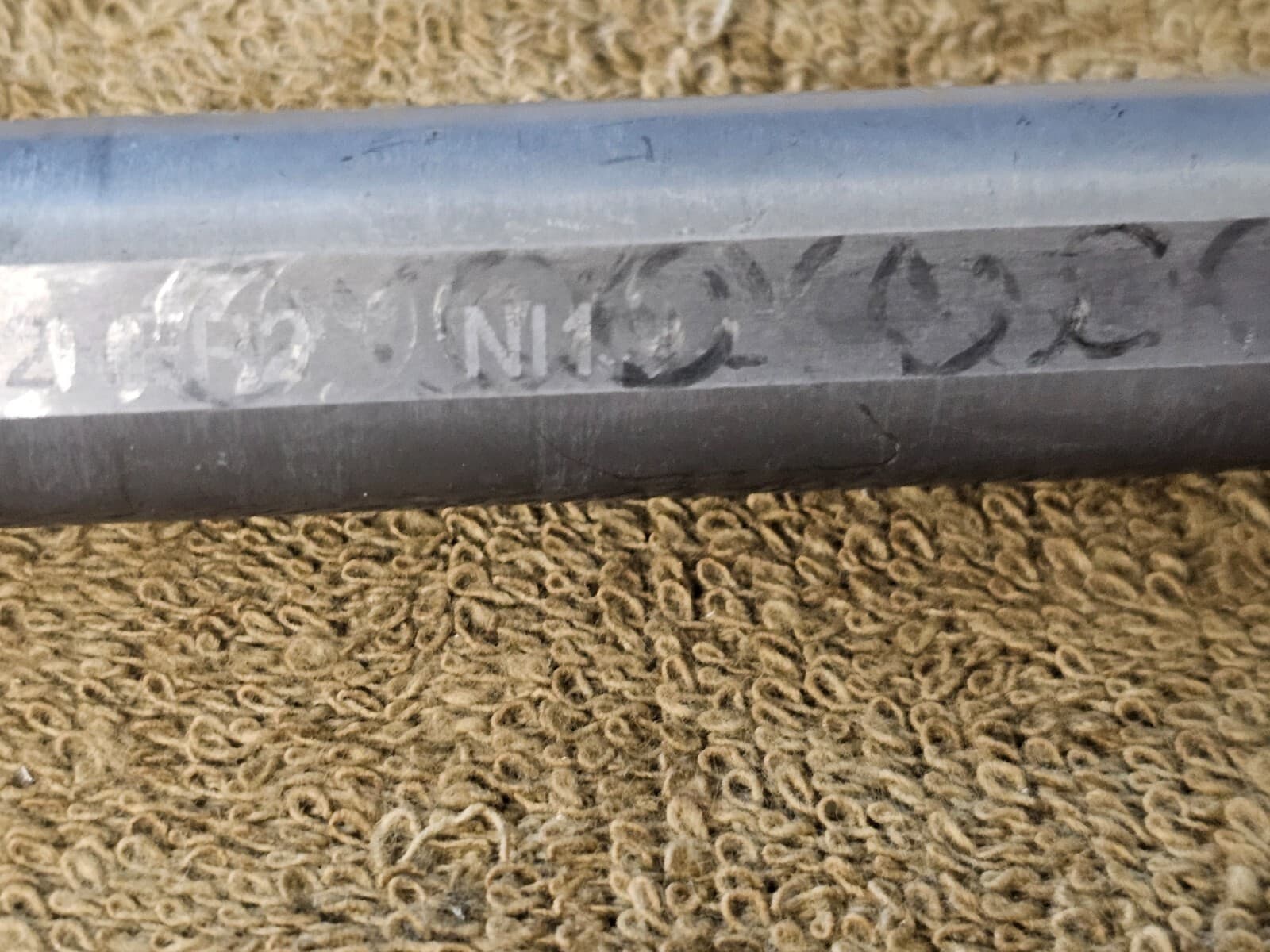 Kennametal 3/4 Boring Bar E12NER Turning 10" OAL Shank Indexable Carbide Coolant 6