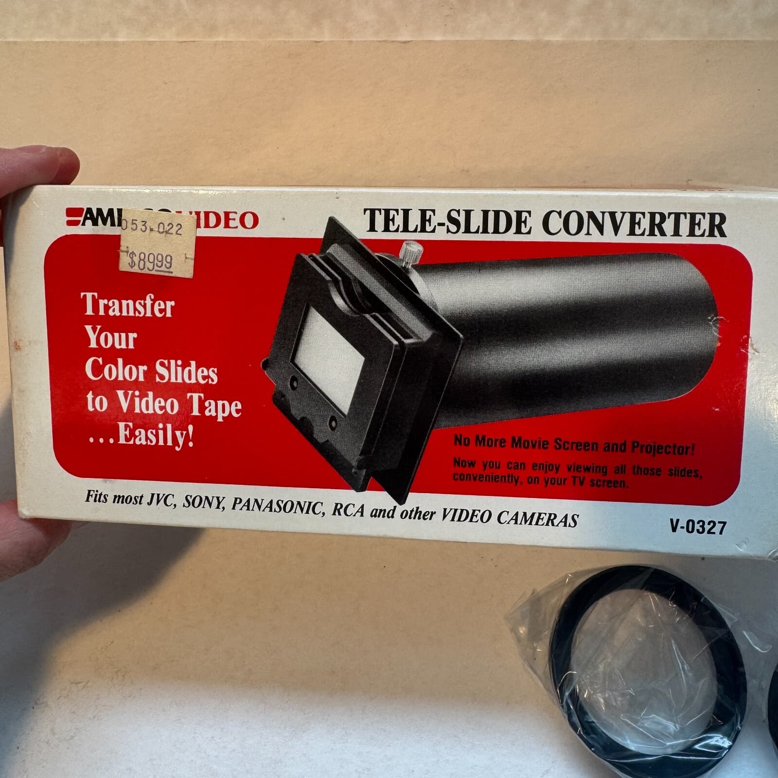 Vintage Ambico Tele-Slide Converter (Transfer 35mm Slides to Video Tape) 4