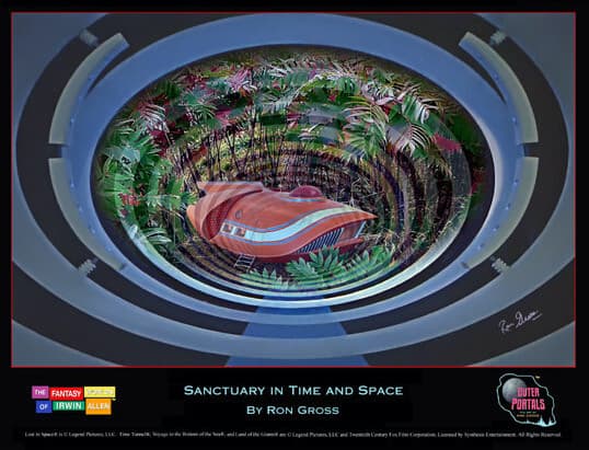 Lost In Space - The Fantasy Worlds of Irwin Allen - 2025 Calendar Time Tunnel 3