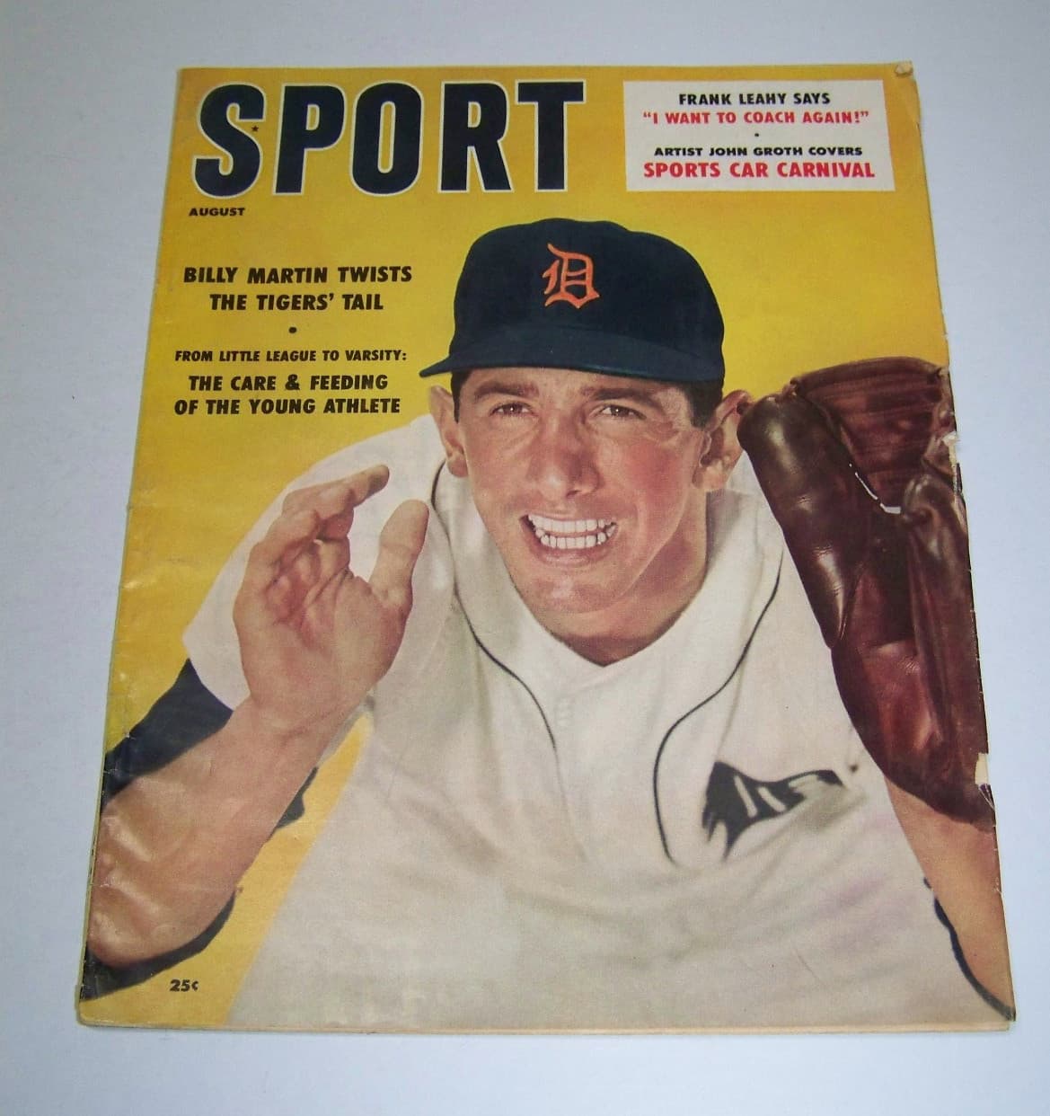 Vtg 50s 60s Sport Magazine 6 Issue Lot Billy Martin Willie Mays Vince Lombardie 2