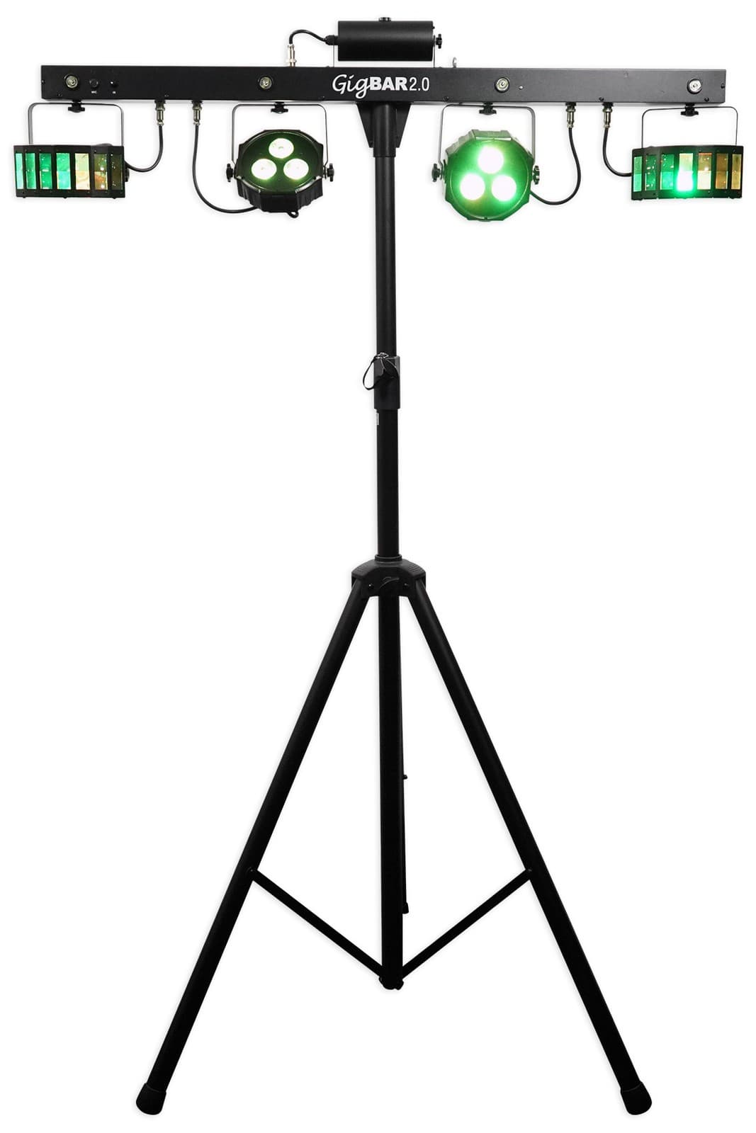 Chauvet GigBar 2.0 Light FX Bar w/Tripod+Footswitch+Remote+Bag+DMX Controller 4