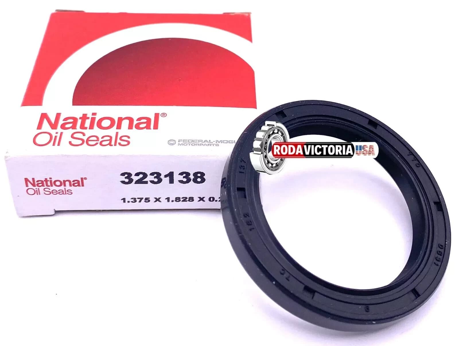 Federal Mogul National Oil Seal 323138 1.375" x 1.833" x .25" Oil Seal 4