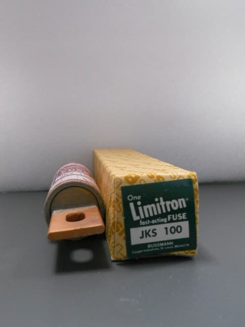New Bussmann Limitron JKS-100 Amp Fuse Class J 600 Volts NIB 