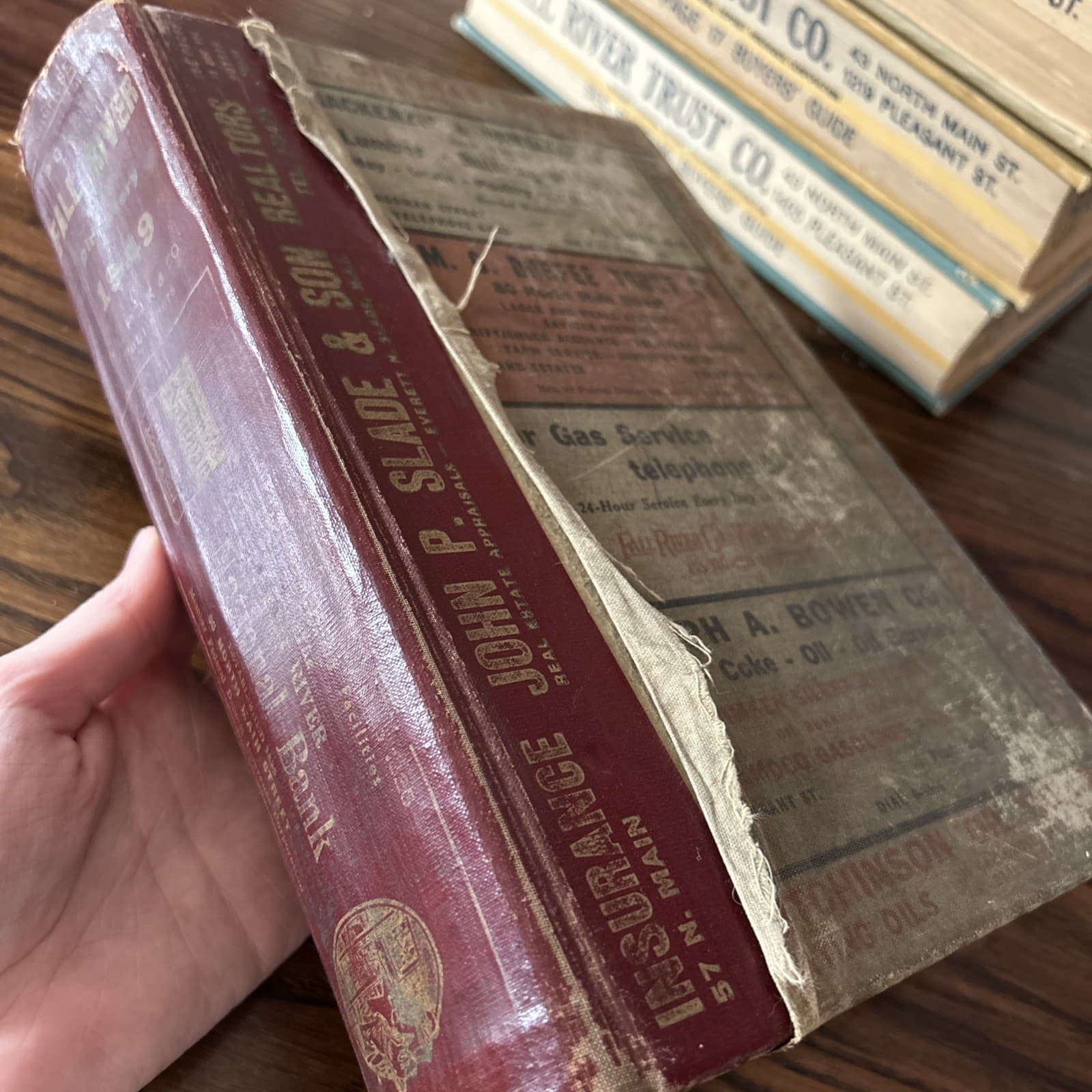 1945–1949 Lot of 4 Polk’s City Directories FALL RIVER MA Genealogy WWII/Postwar 5