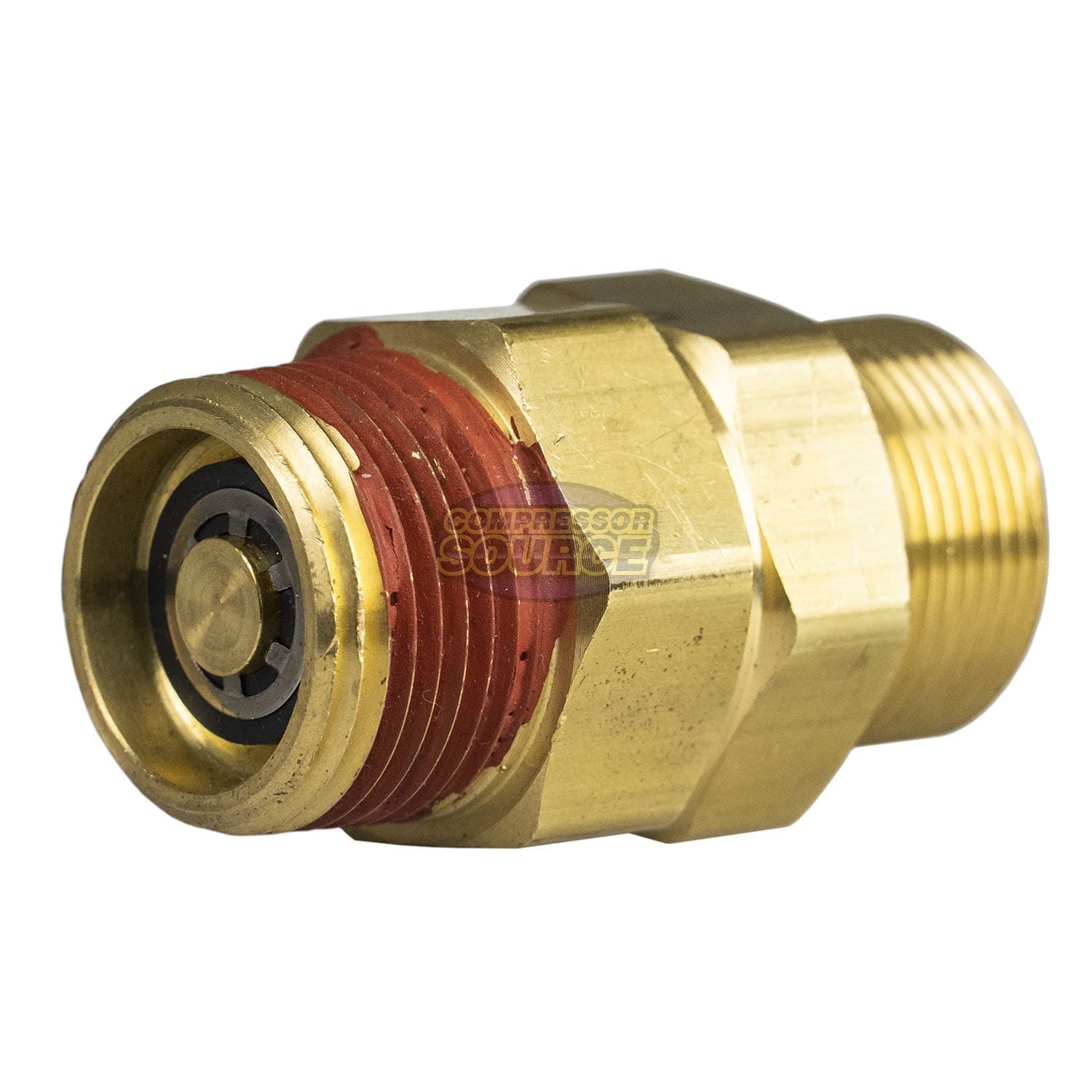 CA-48 Load Genie Brass Air Compressor 3/4" NPT x 3/4" Self Unloading Check Valve 3