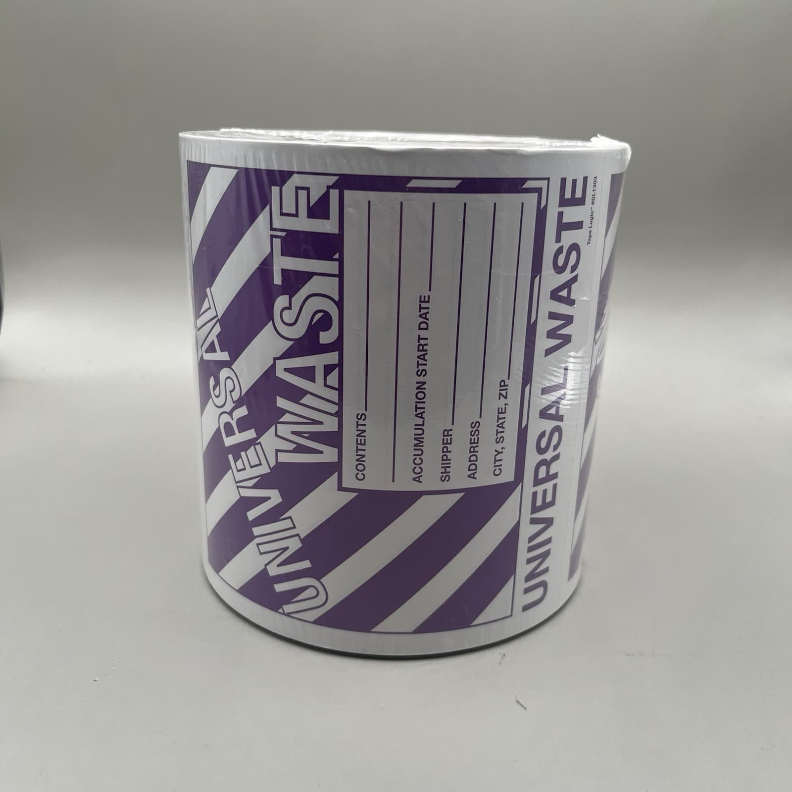 Tape Logic Universal Hazardous Waste Label 6" x 6" 500/Roll DL1303