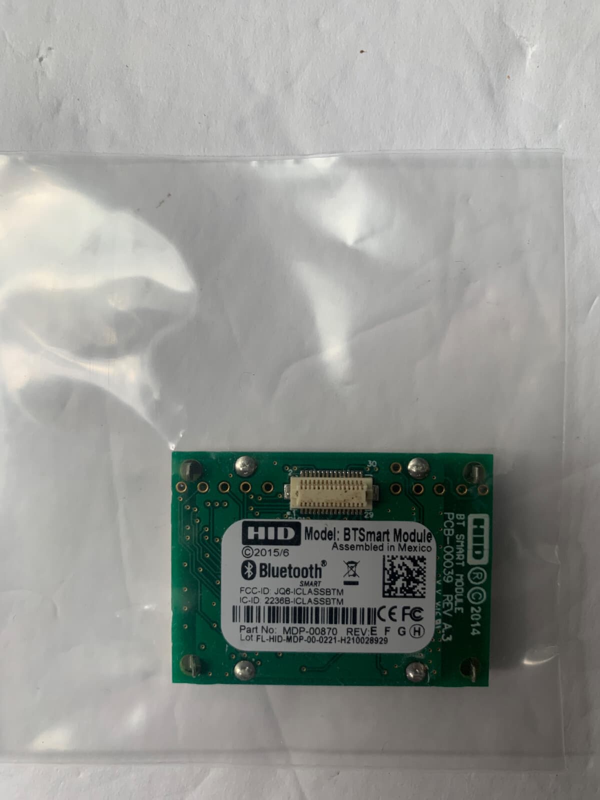 HID MDP-00870  MultiClass SE iClass Proximity Reader BT Smart Bluetooth Module 3