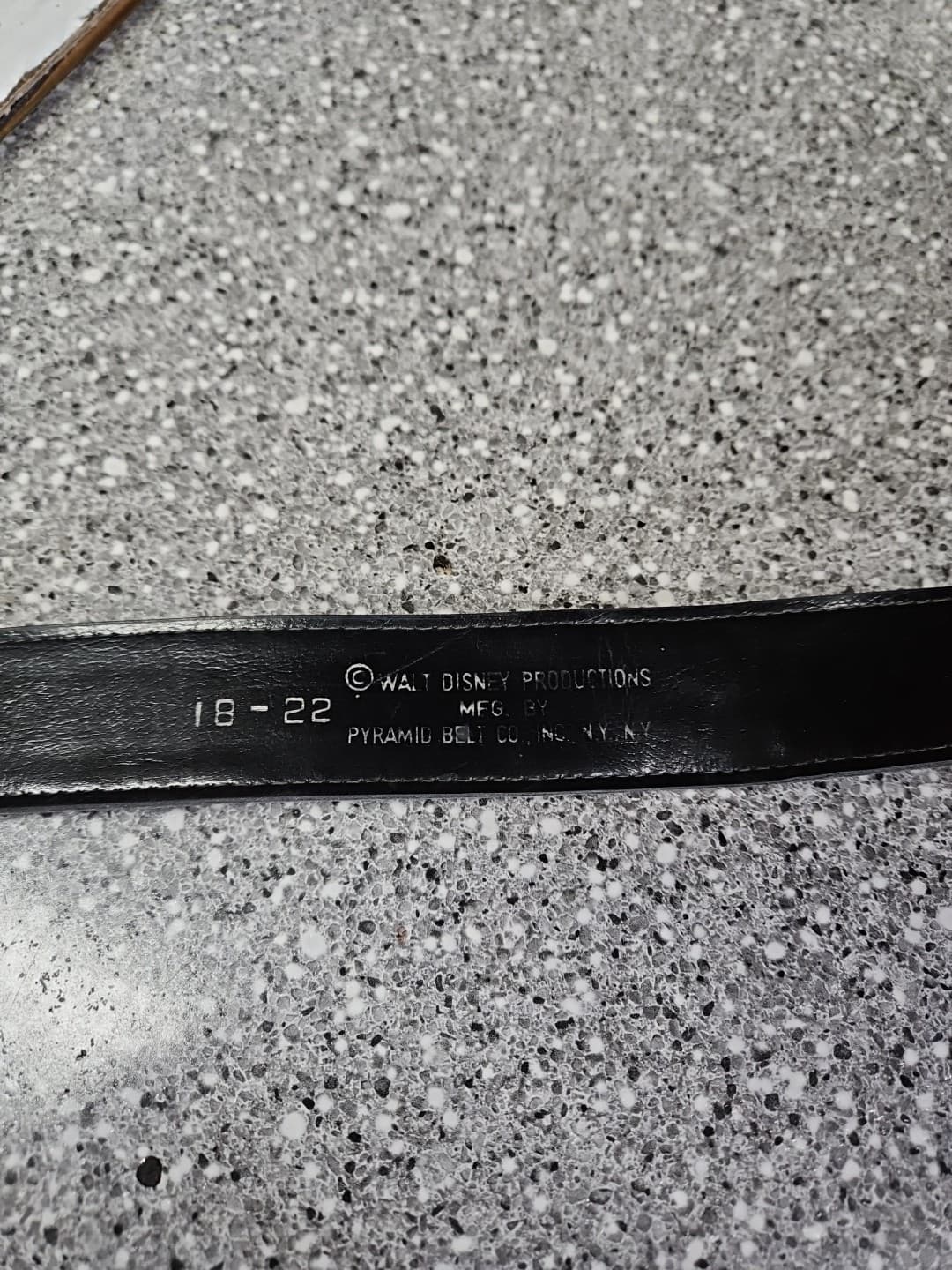 Vintage Mickey Mouse Club Childs Belt 3