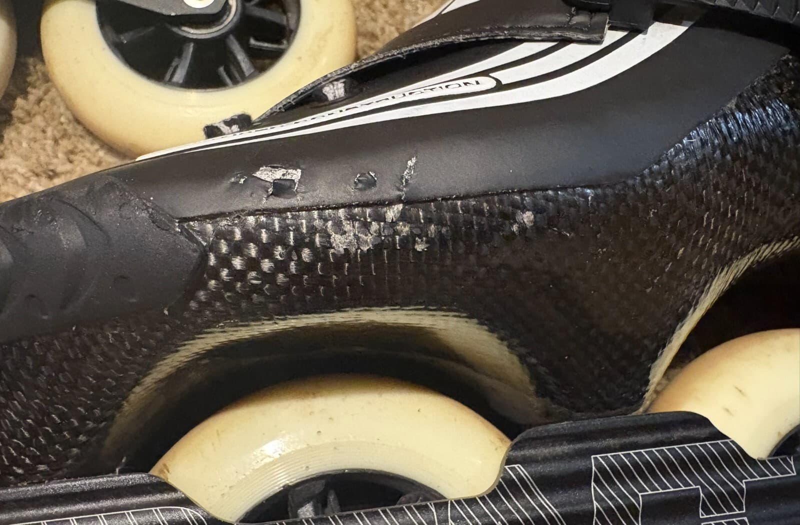 Bont Semi-Race black US size 5 1/2 / EUR 37.5 - 100 mm 84A wheels Inline Skates 4