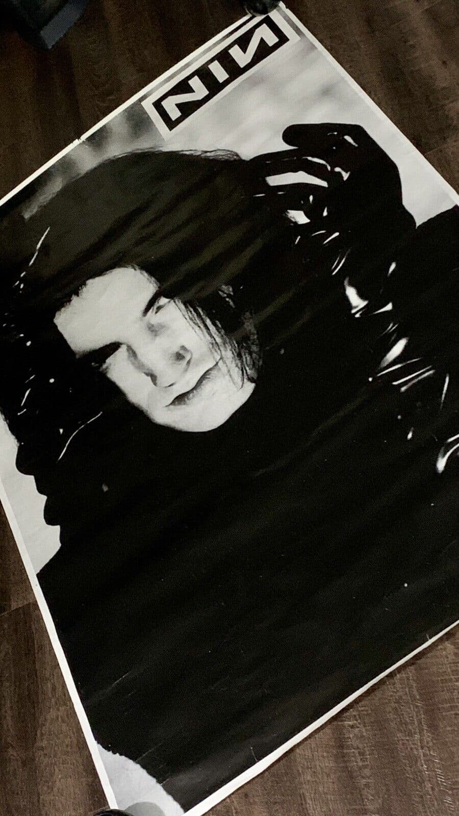 Rare 60"x40" Trent Reznor Nine Inch Nails The Downward Spiral 90’s Subway Poster 4