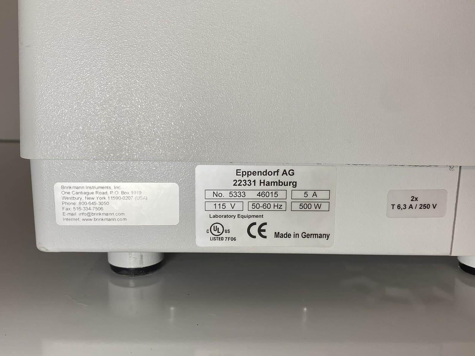 Eppendorf 5333 Mastercycler Gradient Personal DNA Thermal Cycler 5