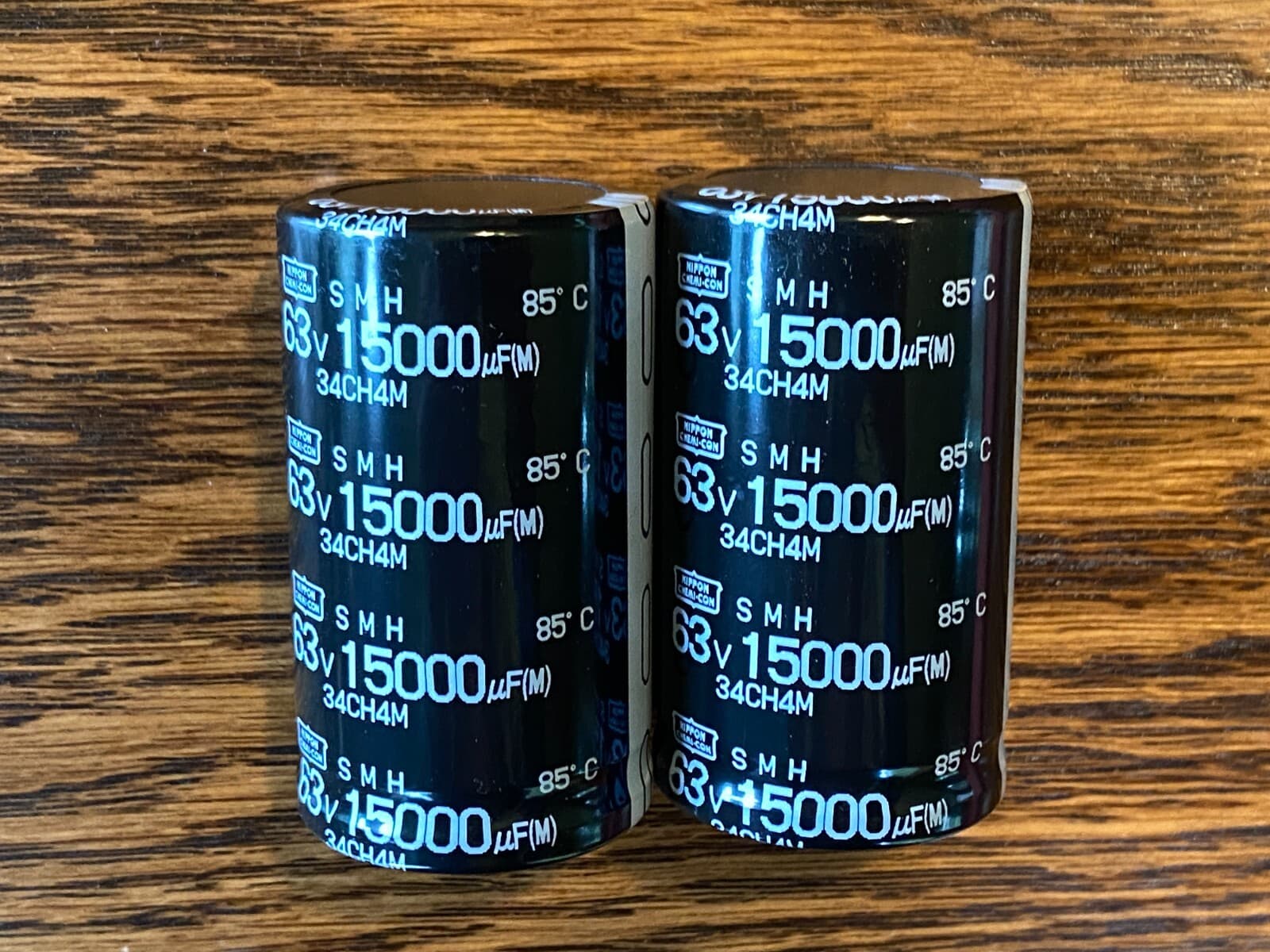 2 New Replacement Main Filter Capacitors for Carver TFM-15 TFM-15CB 15000 uf 63v