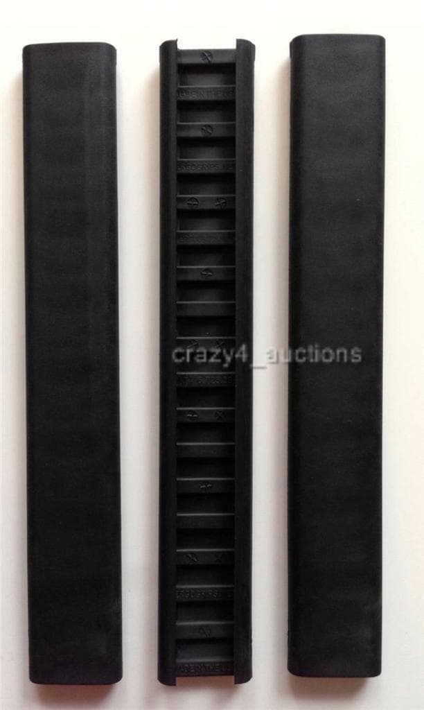 (1) ERGO Ladder SLIM LINE Low Profile Rail Covers FDE OD Green Black Pink Zombie 2