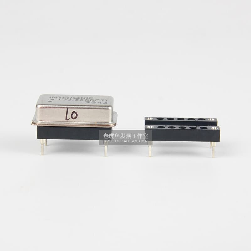 2Pcs/20Pcs 4-pin active crystal oscillator round hole test socket VCXO&TCXO DIP4 5