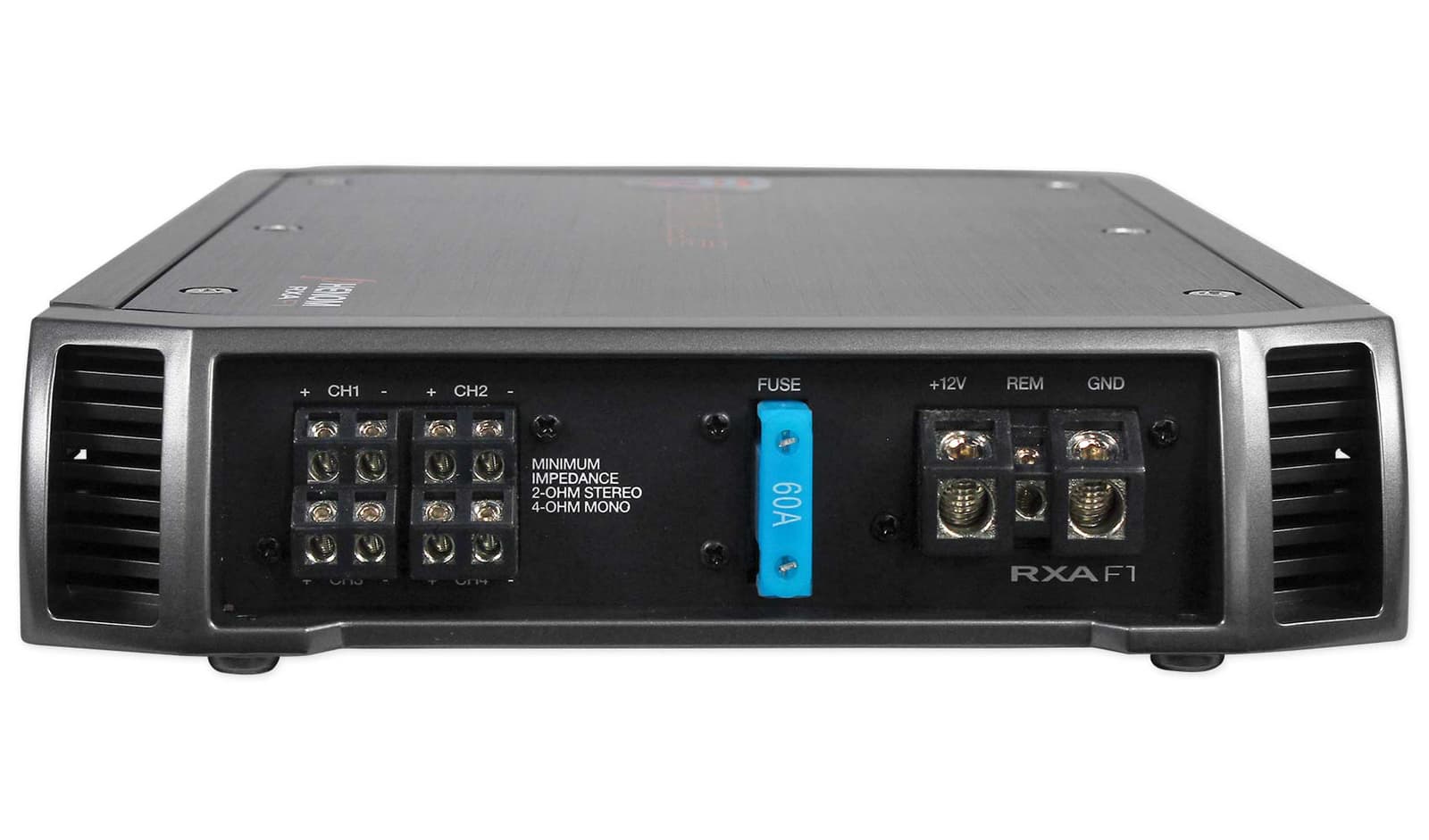 Rockville RXA-F1 1600 Watt Peak/400w RMS 4 Channel Amplifier Car Stereo Amp 3