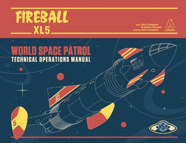 Fireball XL5  Operations Manual Hardcover Book MINT/SEALED 14BF207 3