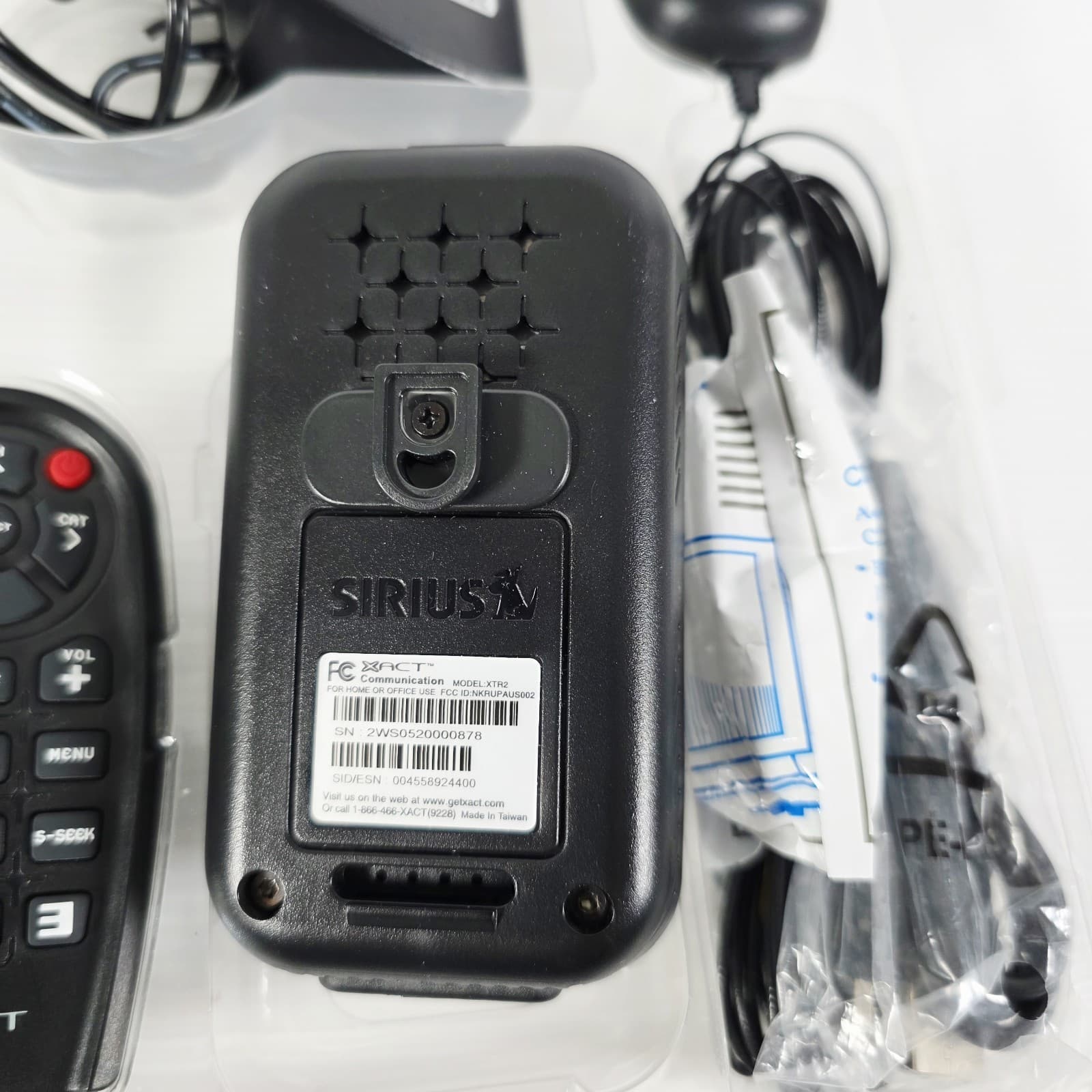 Xact Sirius Stream Jockey II Satellite Radio Receiver XTR2  6