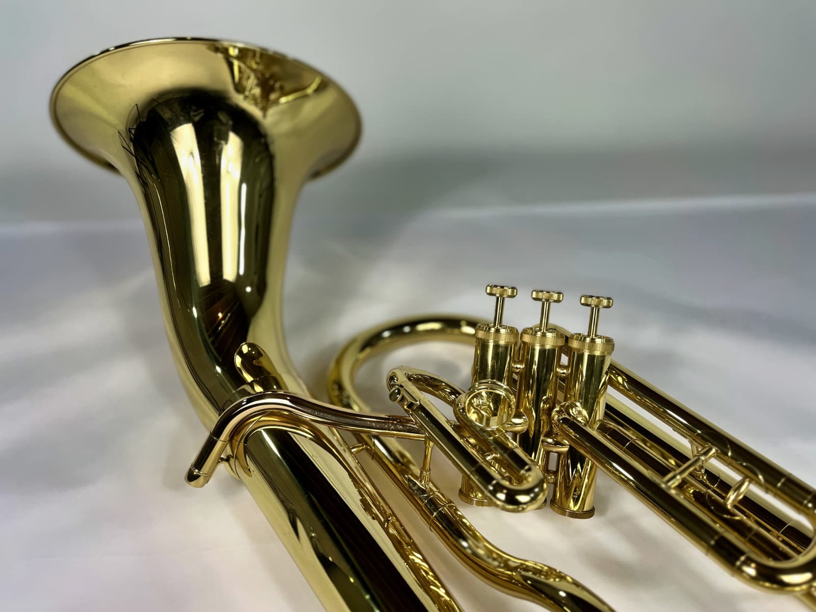 Yamaha YEP-211 Bell Front Three Valve Euphonium MINT CONDITION 6