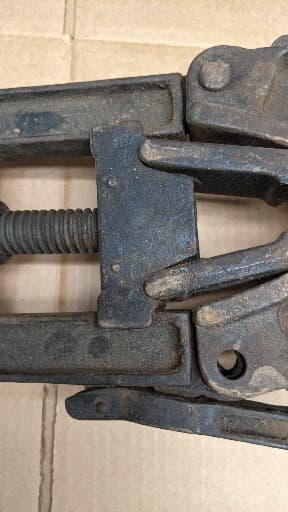 Vintage Toledo No. 1 Specialty Pipe Vise model 9926 Take A Look At The Pictures  3