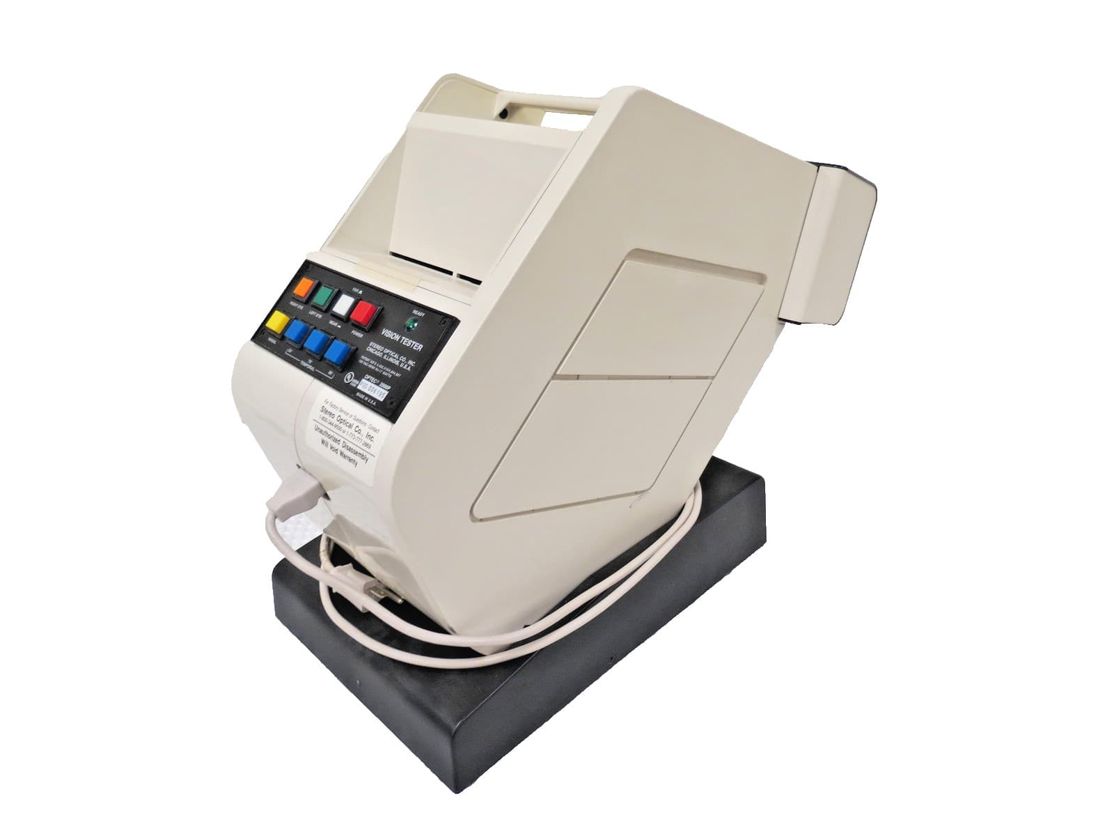 Stereo Optical Optec 2000P Vision Tester Eye Exam Machine Medical Equipment Work