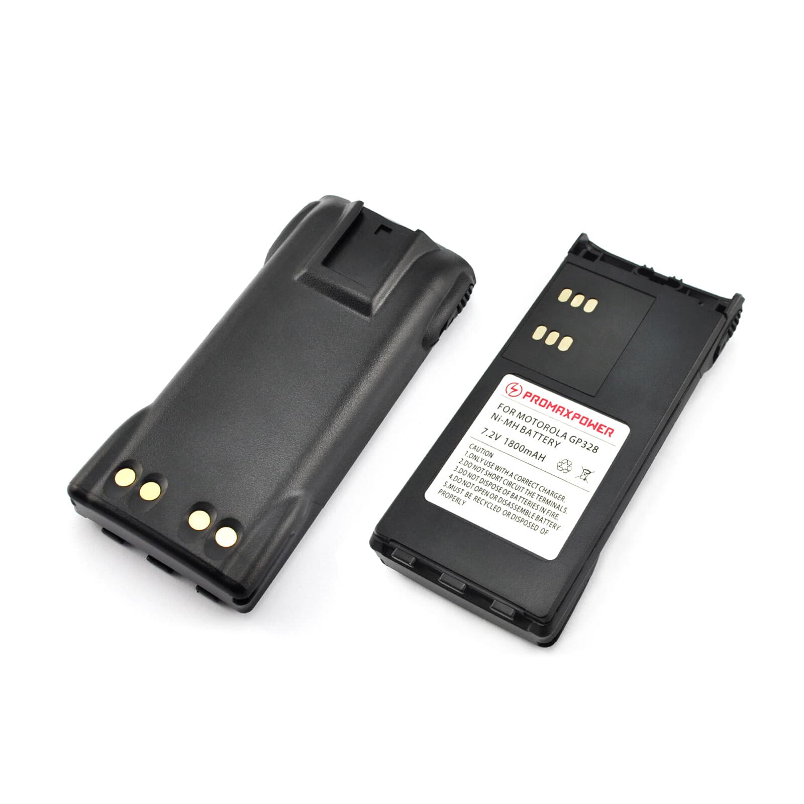 10x Motorola Battery 1800mAh Two Way Radio HNN9008 HT750 HT1250 GP338 MTX850 3