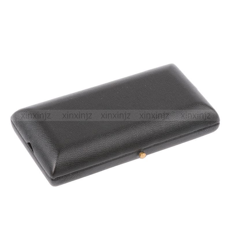 Oboe Reed Case With PU Leather For 3PCS Reeds Holder Black