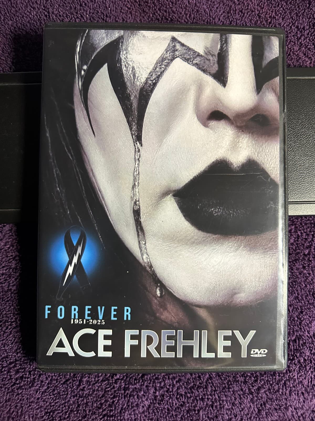 Ace Frehley - Forever 1951-2025 DVD Box Set KISS Gene Simmons Paul Stanley