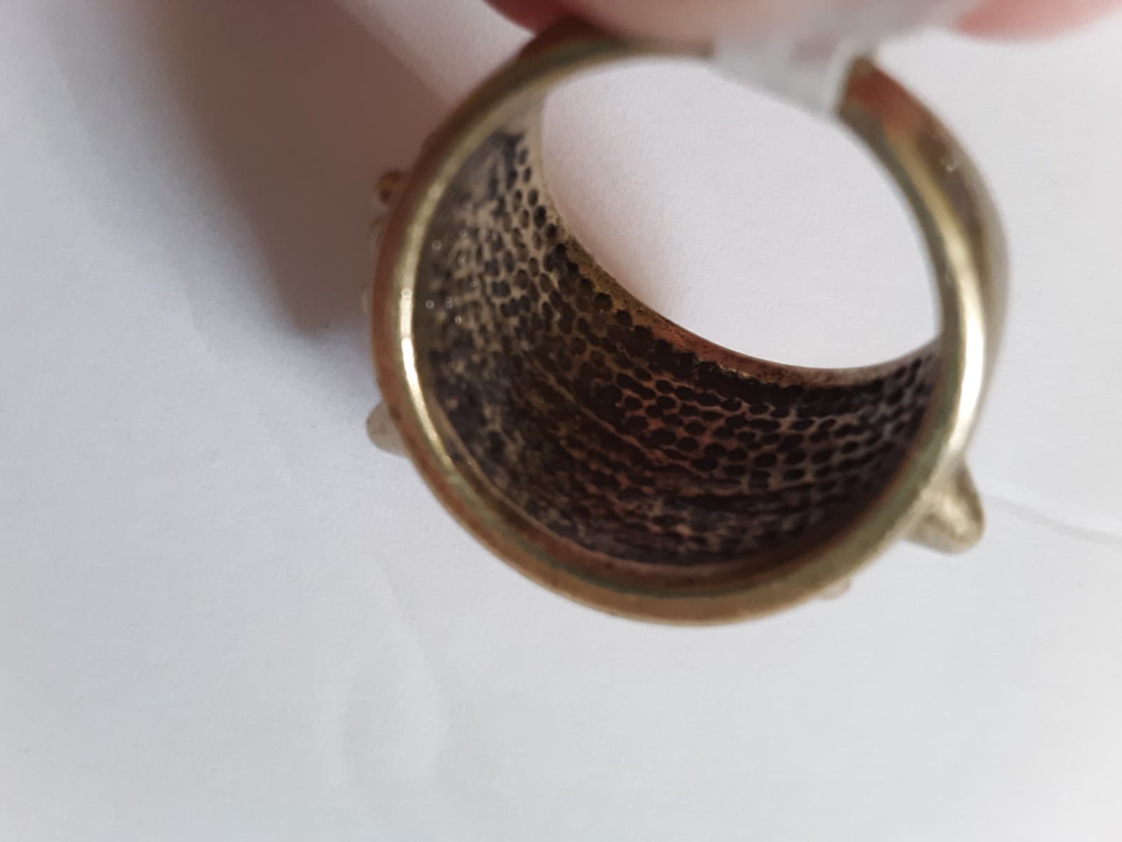 DRACULA UNTOLD Screen Used Brass Ring Production PROP 5