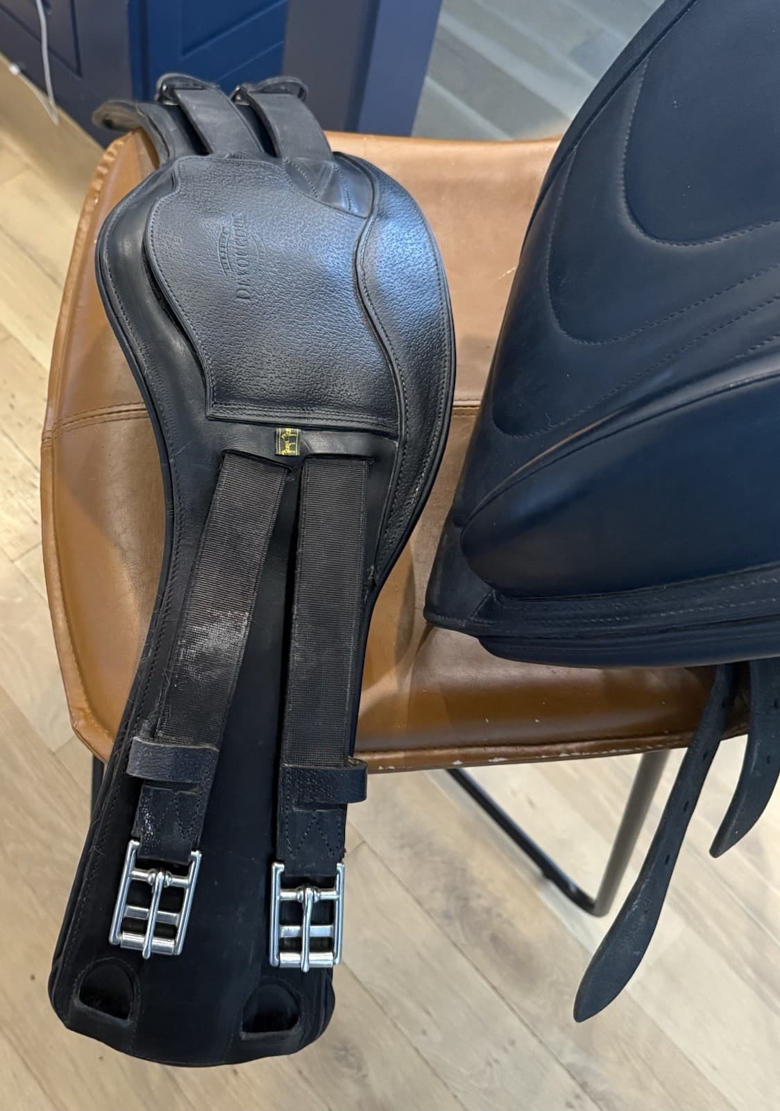 17” seat 2019 Devoucoux Makila Harmonie Saddle - 1A Flap Full Buffalo Leather 2