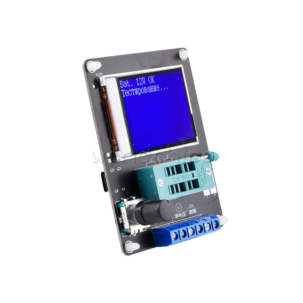 GM328A Transistor Tester Diode Capacitance Inductance ESR Volt Frequency Meter