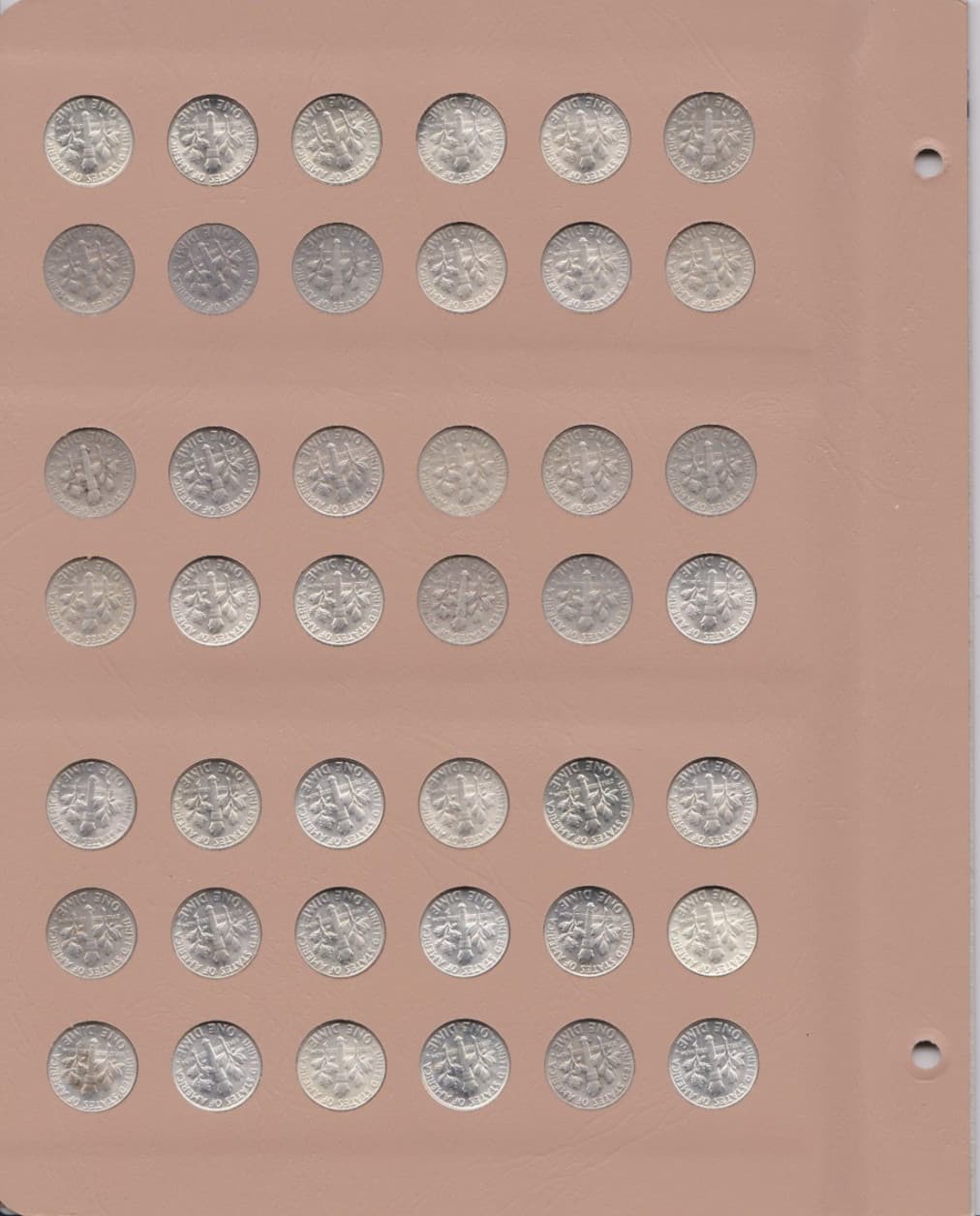 1946-2025 S Proof & P & D Roosevelt Dime Set 3