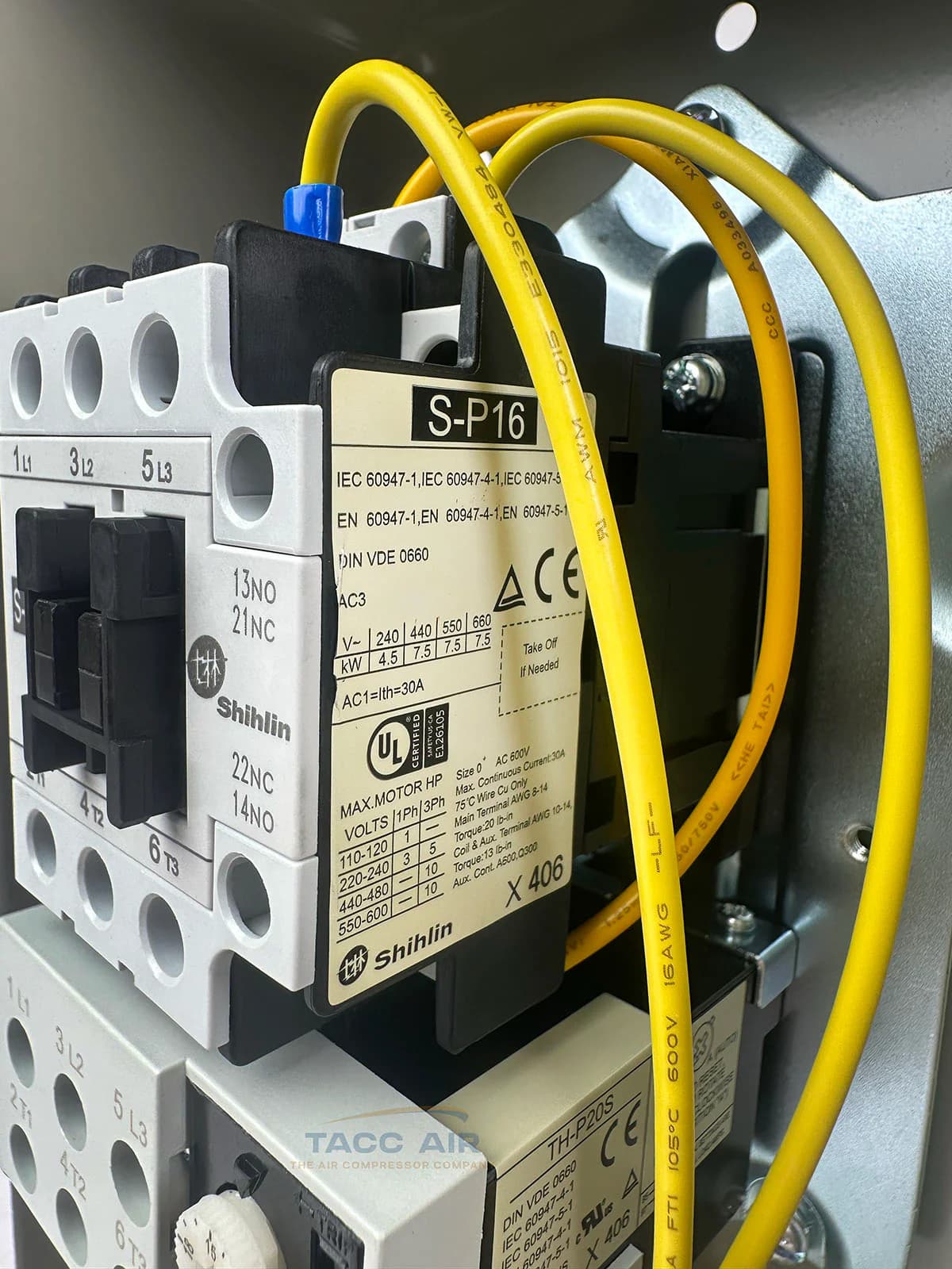 7.5 HP Three Phase Magnetic Starter Motor Control Switch Box 460 - 480 Volt 3 PH 3