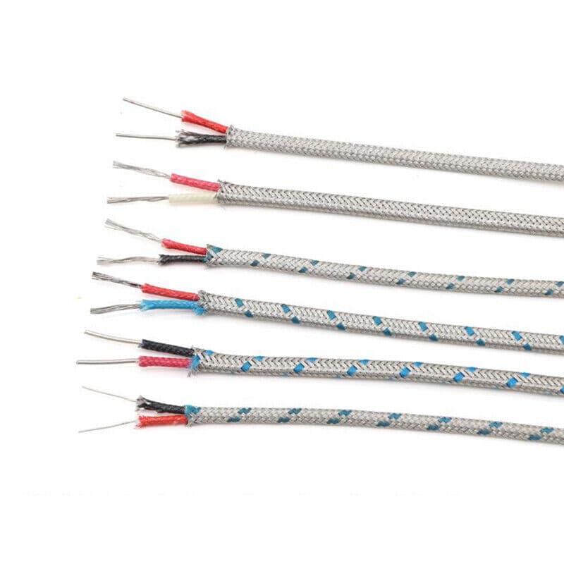 Type K thermocouple Compensating cable temperature Sensing Wire Extension Cable 5