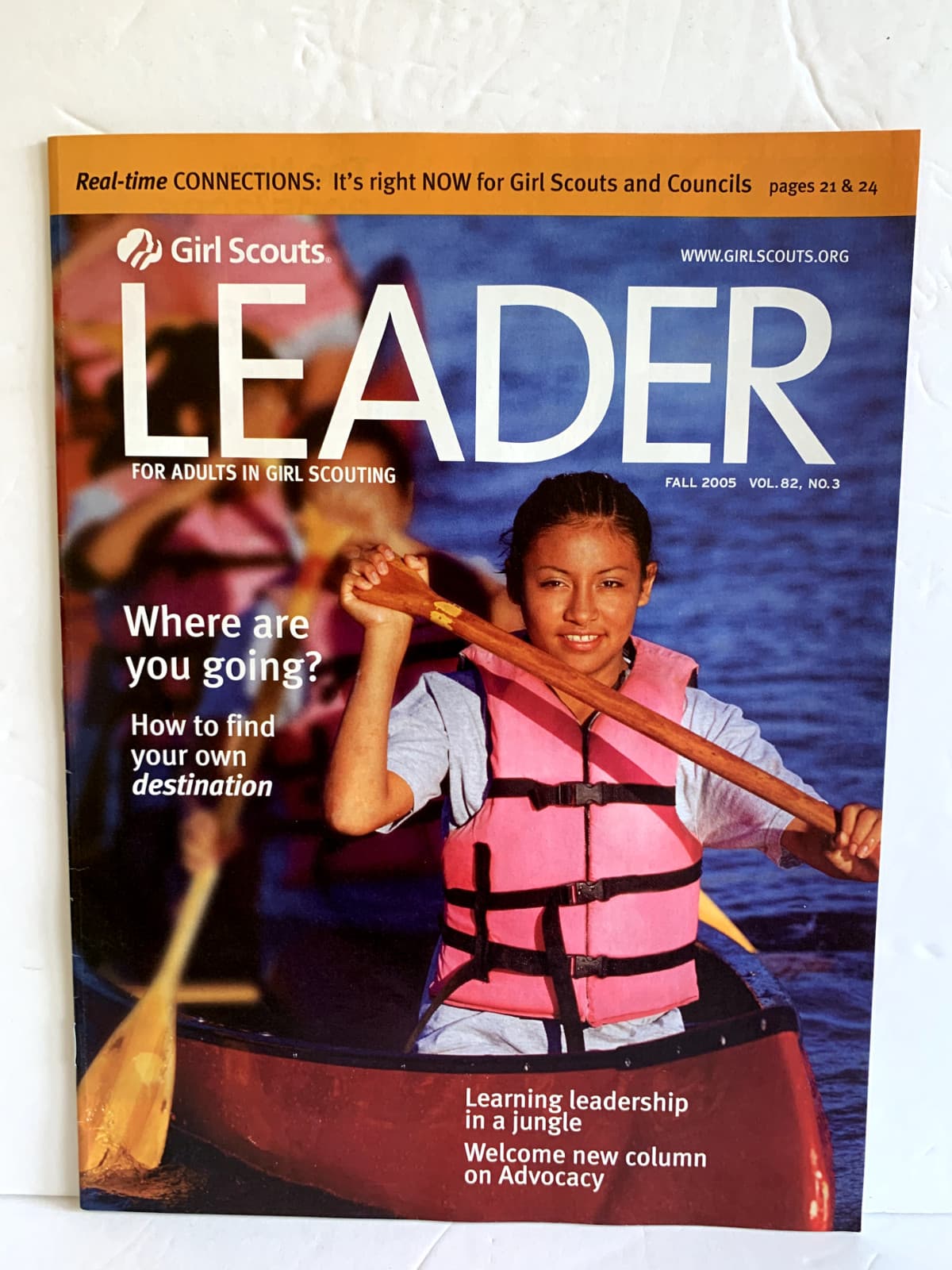 Vintage Girl Scout Leader Magazines 2005 Fall Winter Spring Summer Lot of 4 2