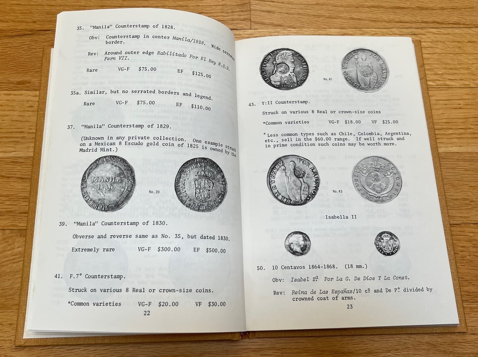 Basso 1st Edition Book: Coins, Medals and Tokens of the Philippines 6