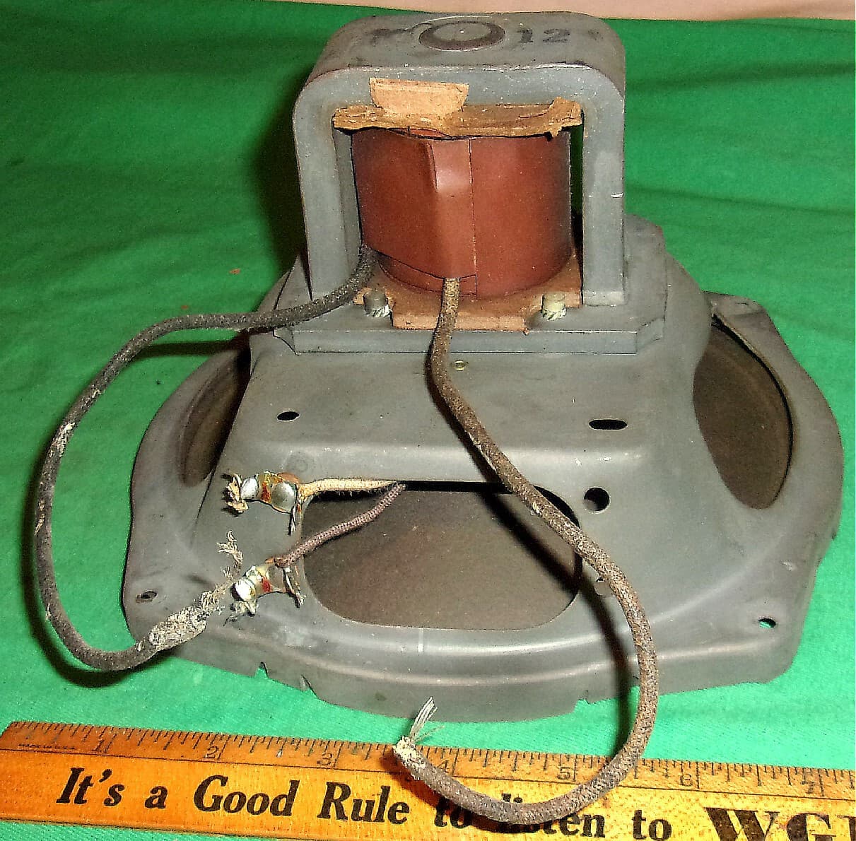 Philco K-12 Dynamic Speaker 8-Inch (3.275K ohm Field) Clean! Working! 5