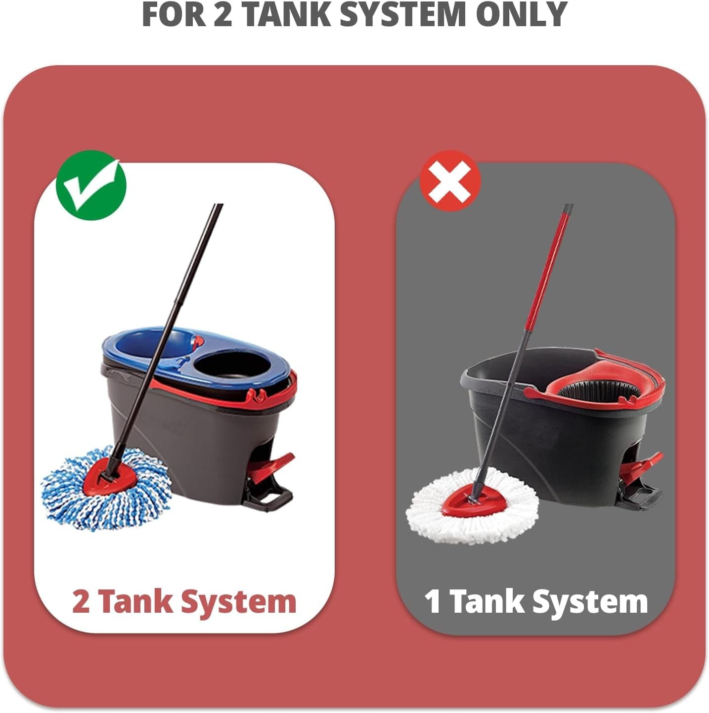 360° Rotating Replacement Mop Base Parts Refill Head Disc For O-Cedar Easy Wring 4