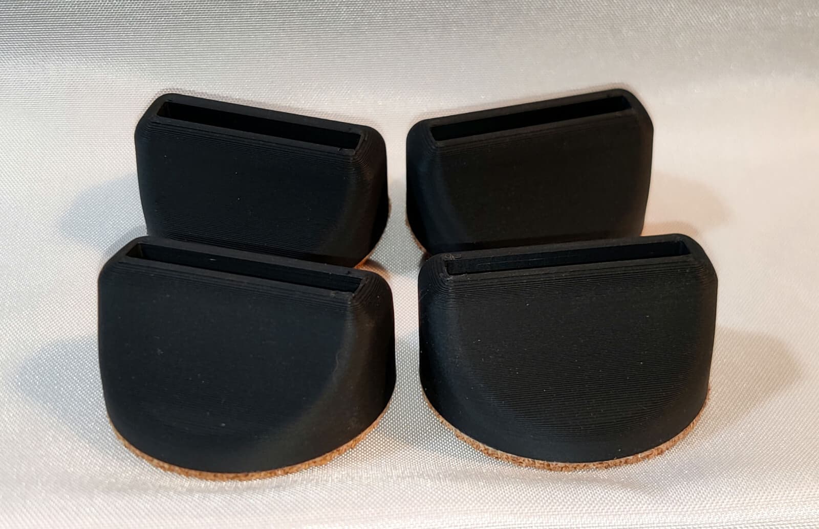 NEW Le Corbusier LC4 Chaise Lounger Replacement Feet, Set Of 4 feet 2