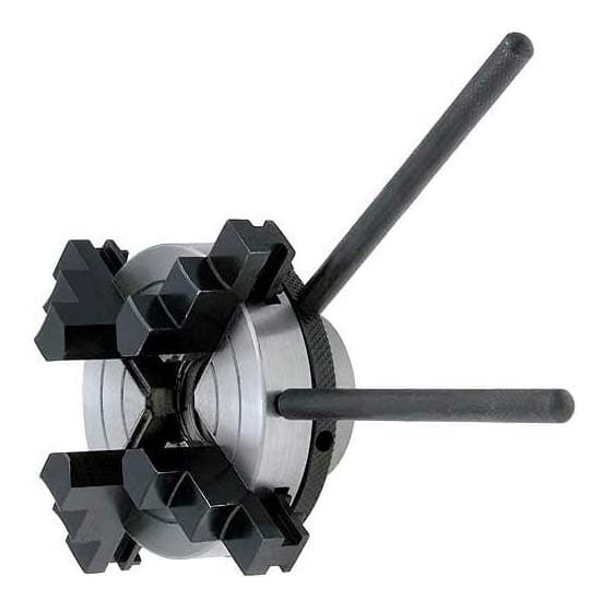 4-Jaw x 3" Self-Centering Lathe Scroll Chuck Fits Shopsmith 5/8" Spindle New 3