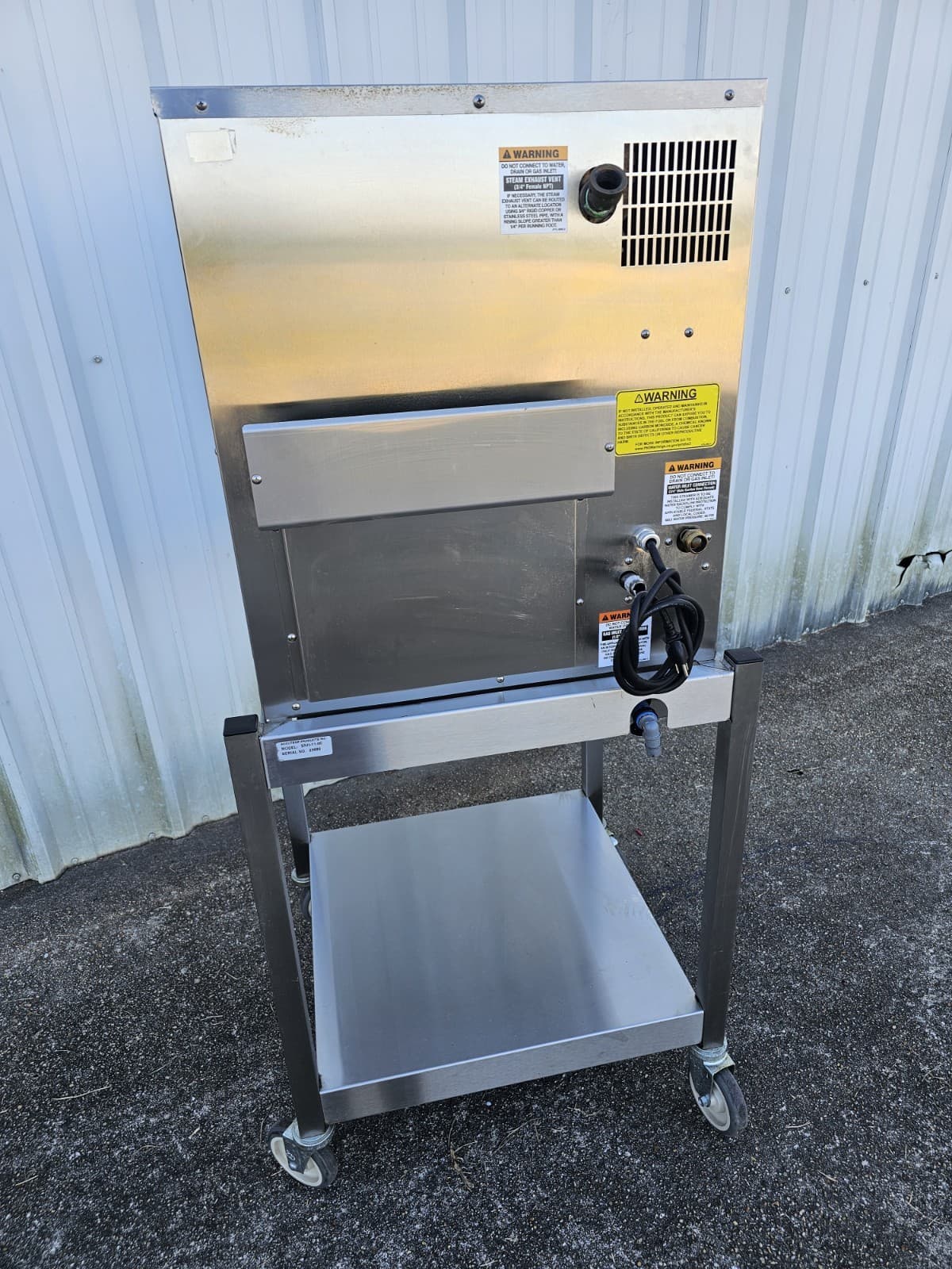 2019 AccuTemp N6 Evolution 6-Pan Natural Gas Steamer on Stand – Tested & Working 3