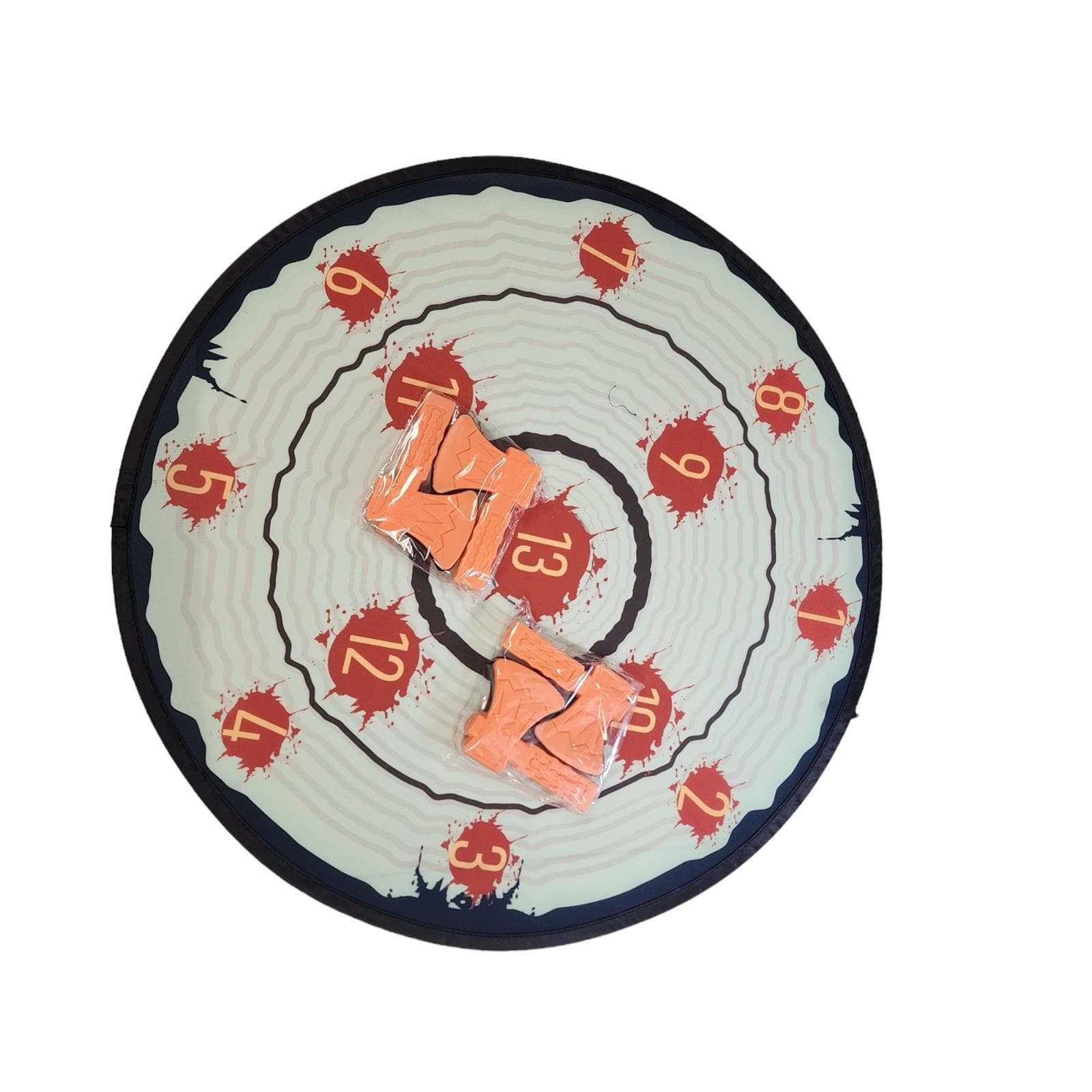 Axe Throwing Tomahawk Toss Game for Kids Foam Plastic Hatchets Tree Stump Target 4