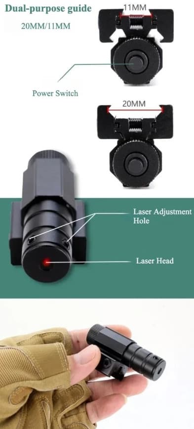 1pc Infrared Distance Meter Digital Rangefinder Portable Measuring Device - NEW 4