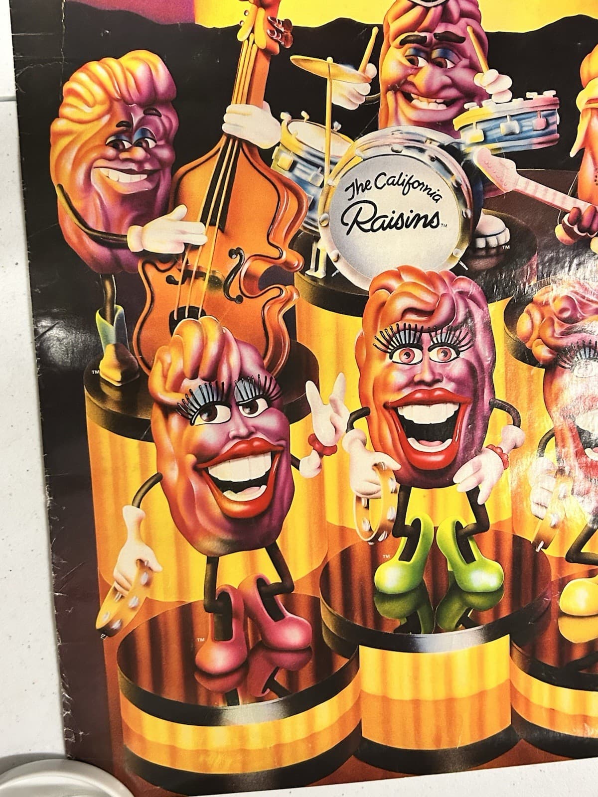 The California Raisins Poster 15.5” X 21” 6