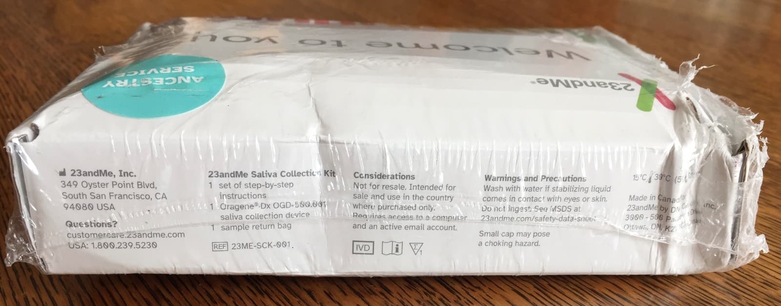 23andMe Ancestry Service DNA Test Kit with Personalized Genetic Reports EXP 2027 3