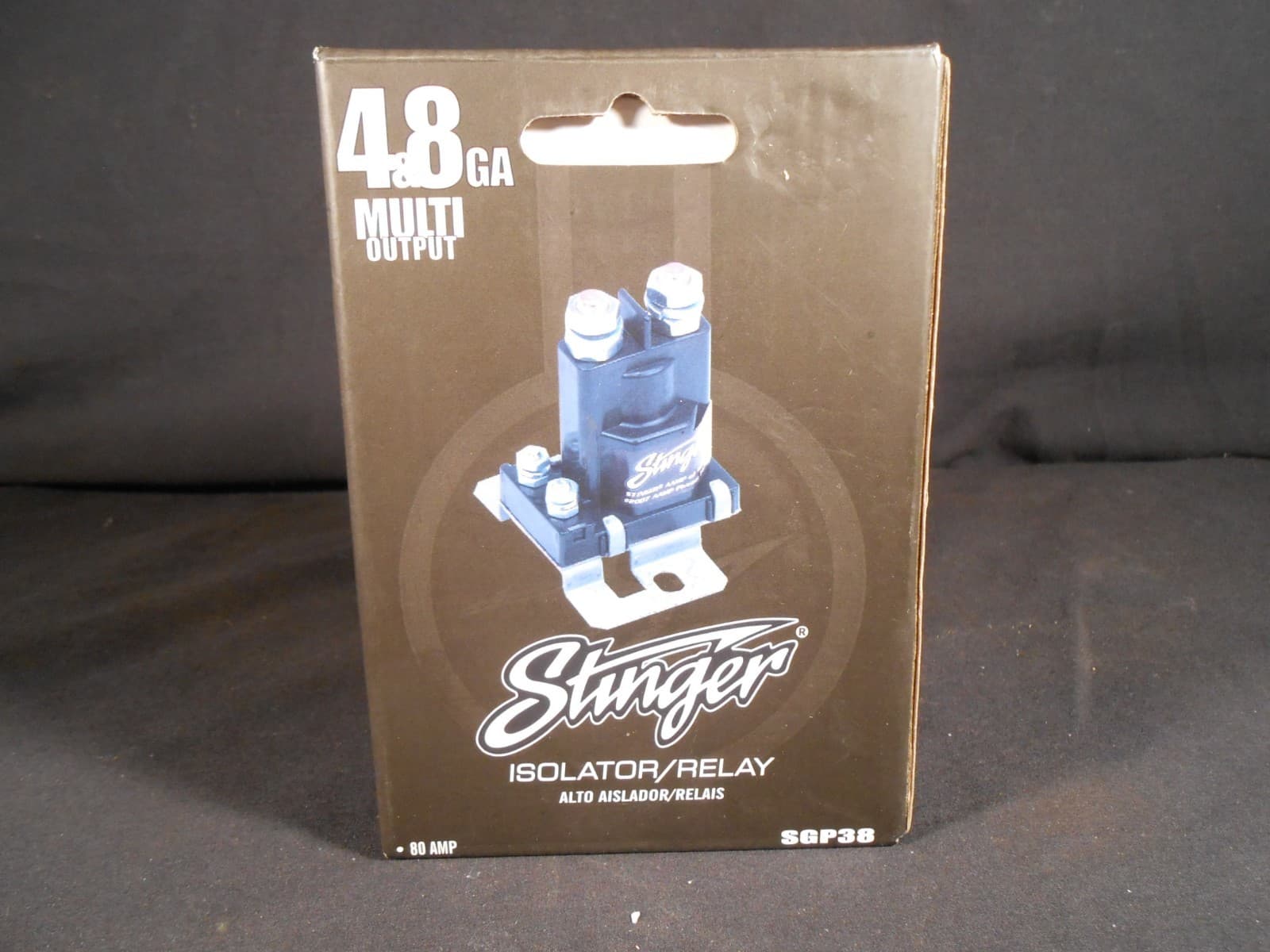 STINGER SGP38 80-AMP Battery Isolator and Relay