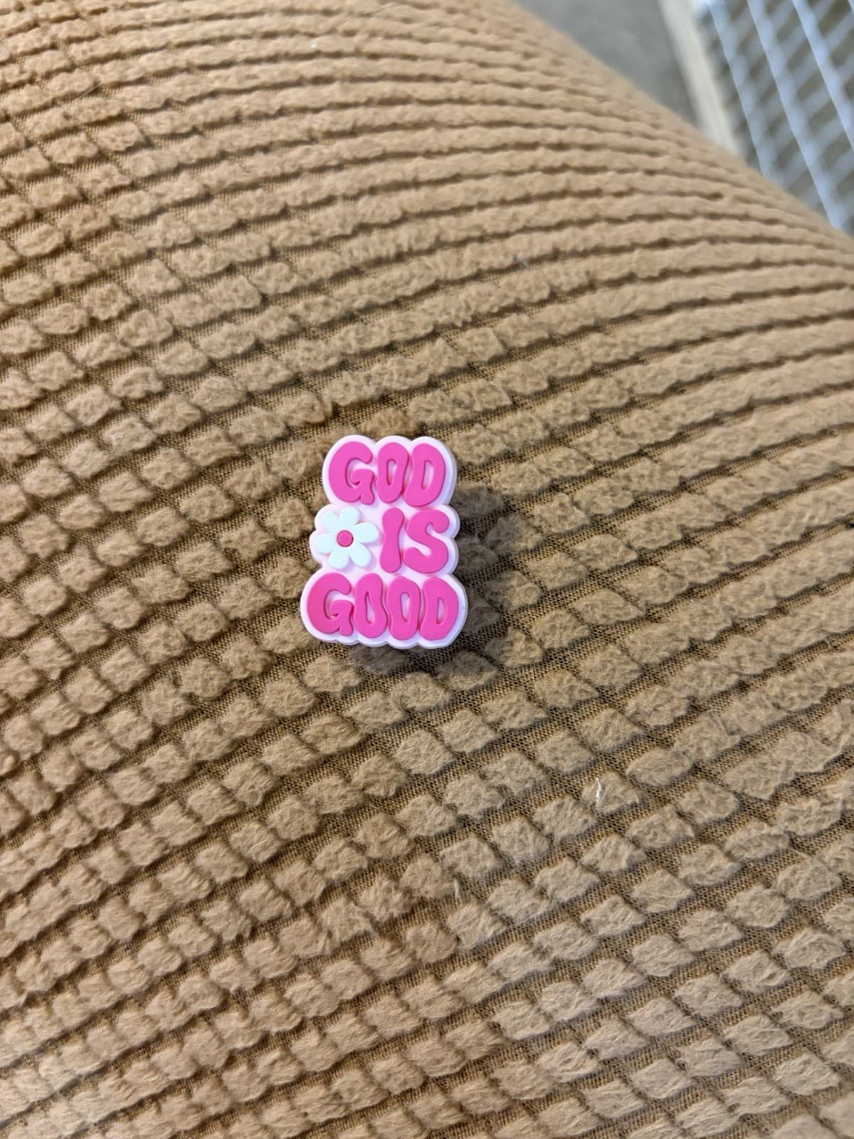 God Is Good CROC shoe charm-